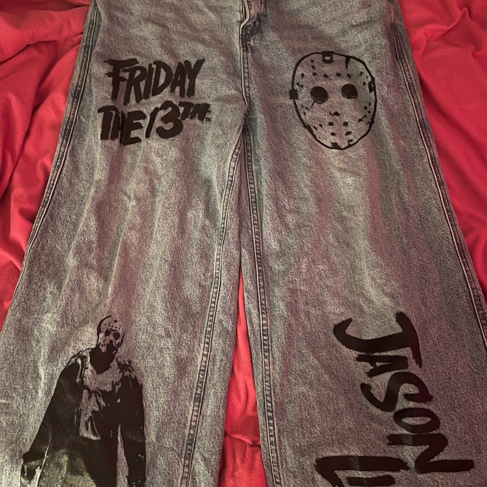 Friday the 13th Graphic Jeans